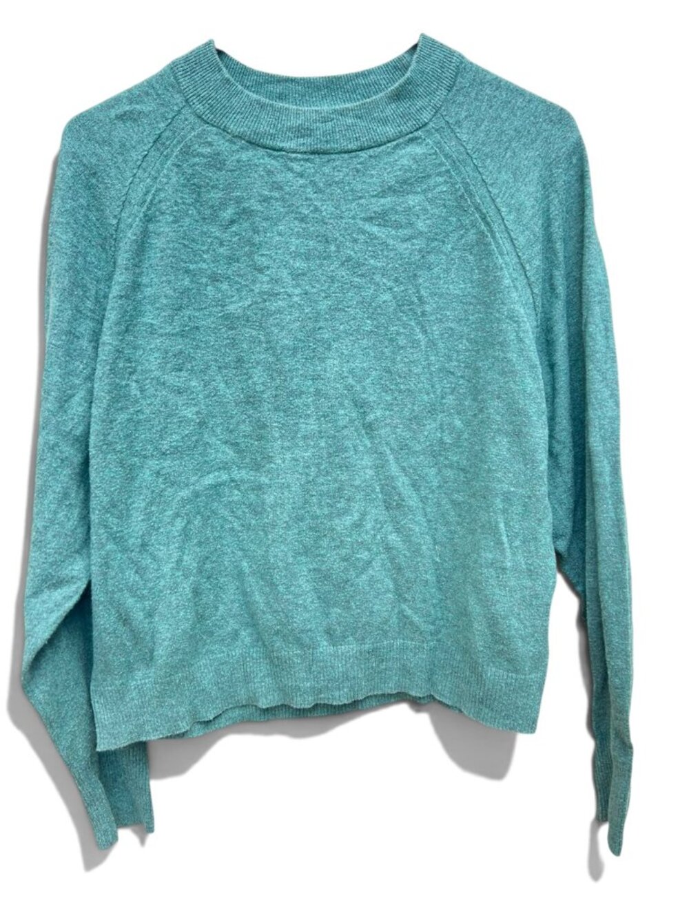 A New Day Teal Long Sleeve Knit Sweater